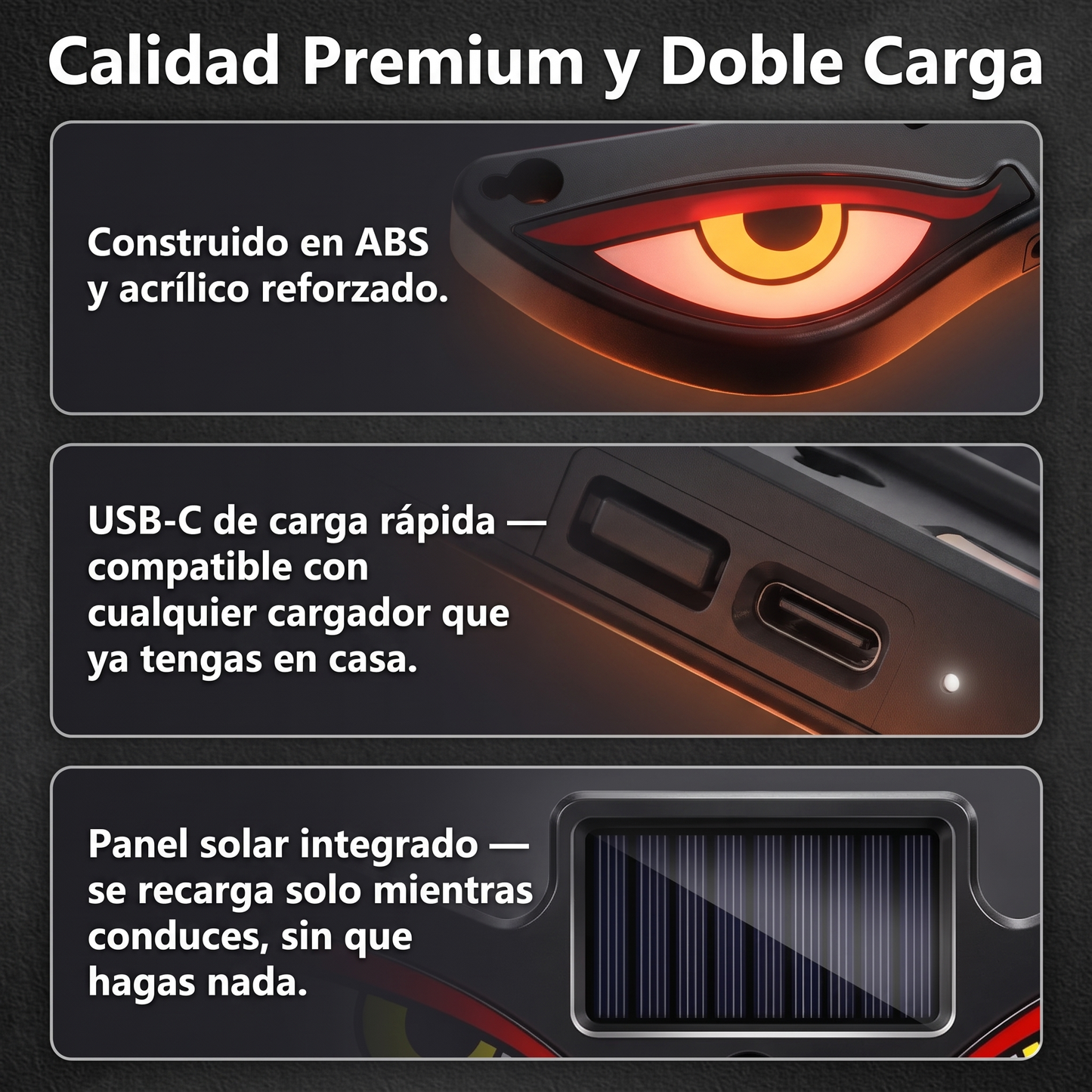 Demonlyte Ojos LED Animados